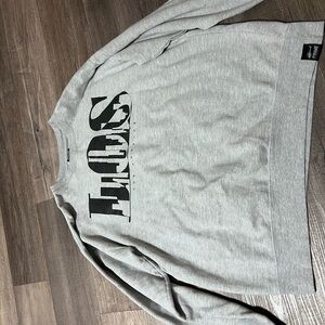 Gray Sweatshirt with Black Logo “LOS” men’s size 2XL